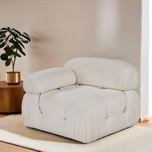 Křeslo / Jednomístná pohovka Bubble L1 - Beige obraz
