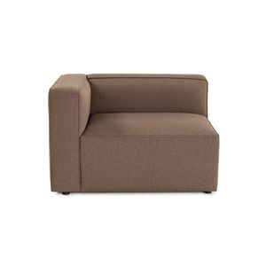 Křeslo / Jednomístná pohovka Mora XL 1L - Brown obraz
