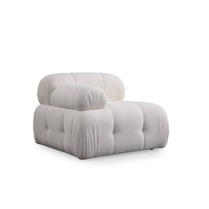 Křeslo / Jednomístná pohovka Petite L1 - White obraz