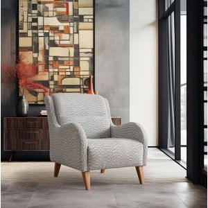 Křeslo ušák Nice Bergere - Cream, Blue obraz