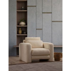 Křeslo ušák Lily Beige - Wing obraz