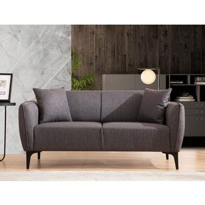 Dvoumístná pohovka Belissimo - Dark Grey obraz