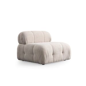 Křeslo / Jednomístná pohovka Petite O1 - Cream obraz