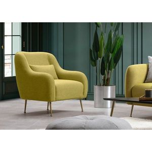 Křeslo ušák Sevilla Armchair - Yellow obraz