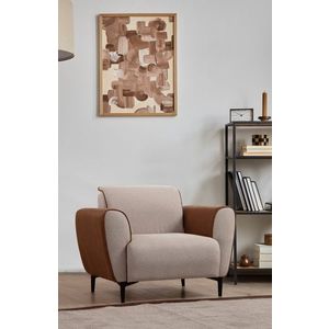 Křeslo / Jednomístná pohovka Aren - Beige obraz