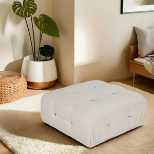 Taburet Bubble Pouffe - Beige obraz