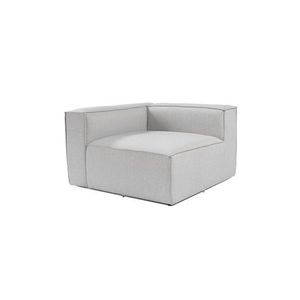 Křeslo / Jednomístná pohovka Fora L1 - Light Grey obraz