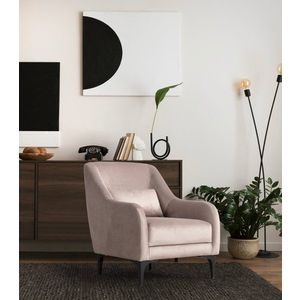 Křeslo ušák Astana - Beige obraz