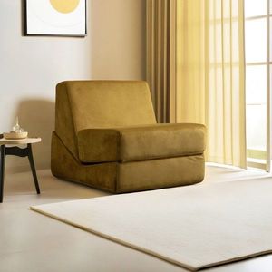 Rozkládací křeslo Origami Convertable - Mustard obraz