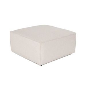 Puf Lora Pouffe - White obraz