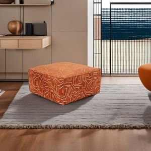 Puf Lora Pouffe - Orange obraz
