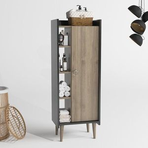 Víceúčelová skříňka Lagomood Ruby - Walnut, Anthracite obraz