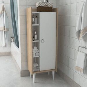 Víceúčelová skříňka Lagomood Ruby - Oak, White obraz