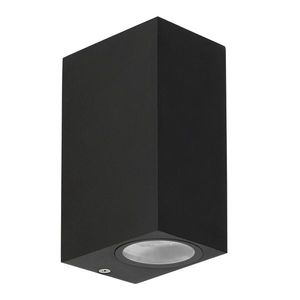 Zahradní lampa Nerium, fasádní kostka, dlouhá 92x15, 2cm, černá, 2x35W GU10 IP44 obraz
