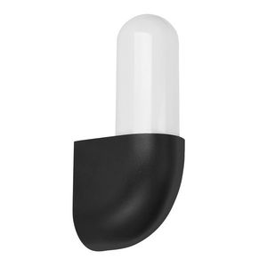 Zahradní fasádní svítidlo Gynura 9, 6x22 černá 1x35W GU10 opálové stínidlo IP65 obraz