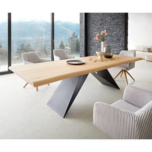 Jídelní stůl Edge 260x100 cm přírodní dub obraz