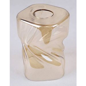 Jantarové skleněné stínidlo E27 pro lampu Felis obraz