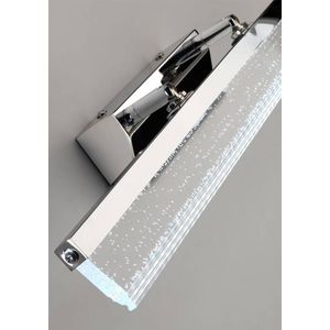 Nástěnná koupelnová lampa chromová LED 10W 4000K nastavitelná obraz