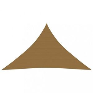 Stínící plachta trojúhelníková HDPE 2, 5 x 2, 5 x 3, 5 m Dekorhome obraz