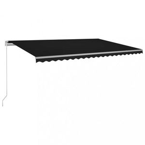 Ručně zatahovací markýza s LED světlem 500x300 cm Dekorhome obraz