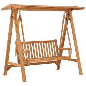 Zahradní houpačka 170 / 120 cm teak Dekorhome obraz