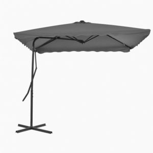 Zahradní slunečník s ocelovou tyčí 250 x 250 cm obraz