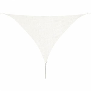 Plachta proti slunci HDPE trojúhelník 3, 6 x 3, 6 x 3, 6 m obraz