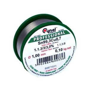 LED Solution Bezolovnatý cínový pájecí drát s tavidlem 1, 0mm 100g 303050002 obraz