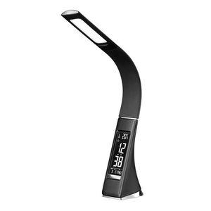 Solight LED stolní lampa 6W s displejem černá - VYSTAVENÝ VZOREK VYP311 obraz
