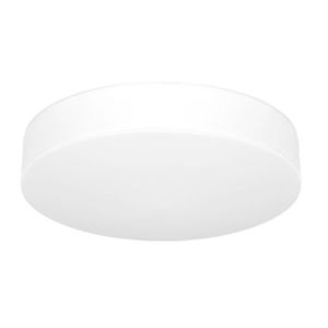 Ecolite Bílé stropní LED svítidlo Makaron kulaté 500mm 50W IP44 CCT WML500-CCT/50W/BI obraz