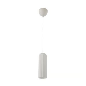 Nordlux Bílý závěsný lustr Miella pro žárovku E27 ø10cm 2412523001 obraz