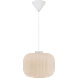 Nordlux Závěsný lustr z opálového skla Milford pro žárovku E27 ø30cm 46583001 obraz