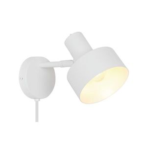 Nordlux Bílé nástěnné svítidlo Matis pro žárovku E27 2512201001 obraz