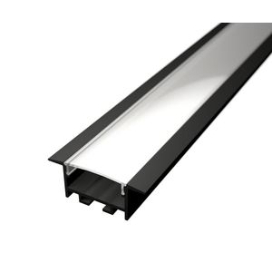 LED Solution Vestavný profil pro LED pásky V26 černý Vyberte variantu a délku: Profil bez difuzoru 2m LP320B obraz