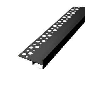 LED Solution Schodišťový profil pro LED pásky SCH2 černý Vyberte variantu a délku: Profil bez difuzoru 2m LP407B obraz