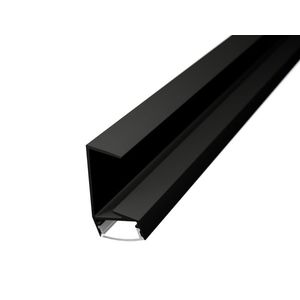 LED Solution Nábytkový profil pro LED pásky NAB1 černý Vyberte variantu a délku: Profil bez difuzoru 2m LP702B obraz