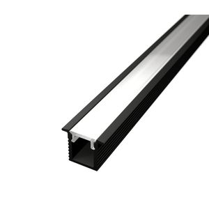 LED Solution Vestavný profil pro LED pásky SLIM V32 černý Vyberte variantu a délku: Profil bez difuzoru 2m LP602B obraz