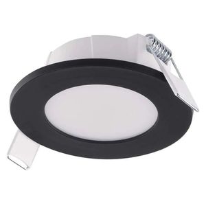 EMOS Černé podhledové LED svítidlo LORI 85mm 4, 5W IP65 CCT ZV1164 obraz