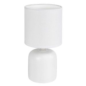 Rabalux Bílá stolní lampa Daphni pro žárovku E14 74052 obraz