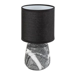 Rabalux Černá stolní lampa Nalisa pro žárovku E14 74066 obraz