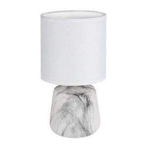 Rabalux Bílá stolní lampa Nalisa pro žárovku E14 74067 obraz