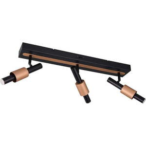 Černé/v bronzové barvě LED bodové svítidlo 20, 5x63 cm Ikaris – Trio Select obraz