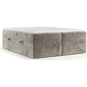 Světle hnědá boxspring postel s úložným prostorem 160x200 cm Yoko – Maison de Rêve obraz