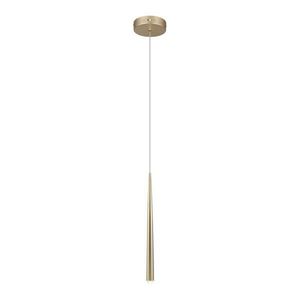 LED závěsné svítidlo ve zlaté barvě ø 14 cm Cala – Trio Select obraz