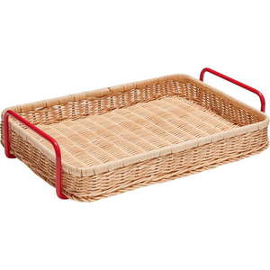 Servírovací ratanový podnos 27x42 cm Splint – Hübsch obraz