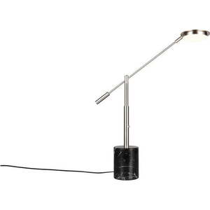 Černá/ve stříbrné barvě LED stolní lampa (výška 65 cm) Fiore – Trio Select obraz