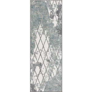 Běhoun šedomodrý 70x200 cm Sensi Gepi – FD obraz