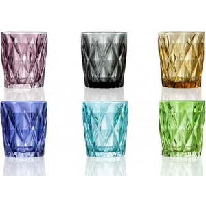 Sada 6 sklenic Brandani Diamante, 270 ml obraz