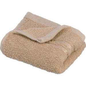 Béžový froté bavlněný ručník 30x50 cm Simple – Casa Selección obraz