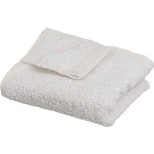 Bílý froté bavlněný ručník 30x50 cm Simple – Casa Selección obraz